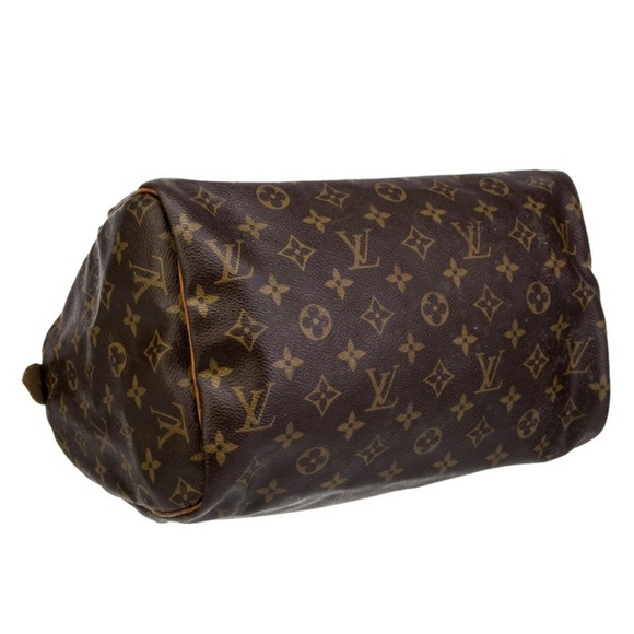 Louis Vuitton Brown Monogram Handbag - Picture 3 of 4